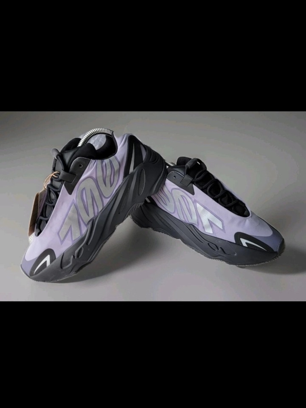 adidas Yeezy Boost 700 MNVN Geode Purple Black Low Top Sneakers GW9526